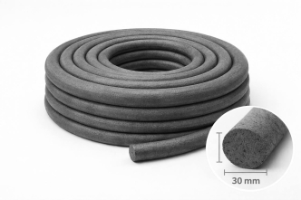 Бентонитовый шнур круглого сечения Ø30 мм