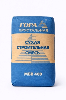 Ремонтная смесь для полусухого торкретирования МБВ 400 Гора Хрустальная