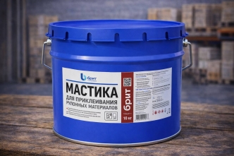 Мастика битумно-полимерная БРИТ СТАНДАРТ-Р для приклеивания рулонных материалов