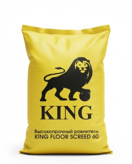 Высокопрочный ровнитель KING FLOOR SCREED 60