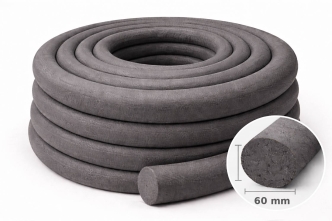 Бентонитовый шнур круглого сечения Ø60 мм