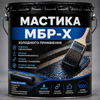 Мастика  битумная  МБР-Х