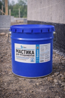 Мастика битумно-полимерная БРИТ СТАНДАРТ-Р для фундаментов