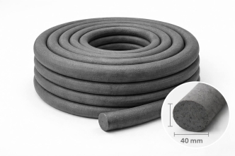 Бентонитовый шнур круглого сечения Ø40 мм