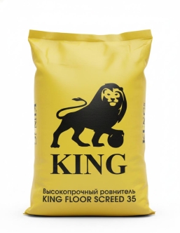 Высокопрочный ровнитель KING FLOOR SCREED 35