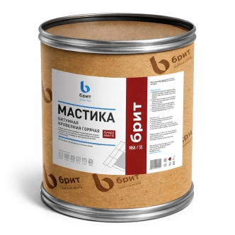 Мастика битумная кровельная горячая БРИТ МБК-Г-55